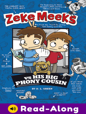 cover image of Zeke Meeks vs His Big Phony Cousin